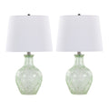 Gloria - Round Contemporary Lamp (Set of 2)