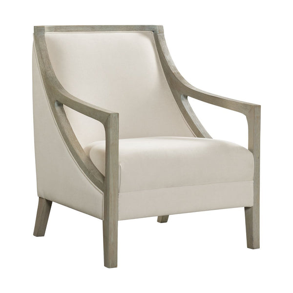 Hopkins - Chair With White Wash Arm - Columbia Natural