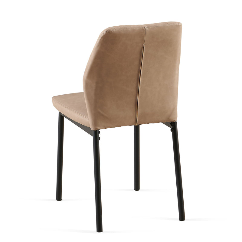 Dining Chairs Living Room Chair Modern Kitchen Armless Side Chair With Metal Legs