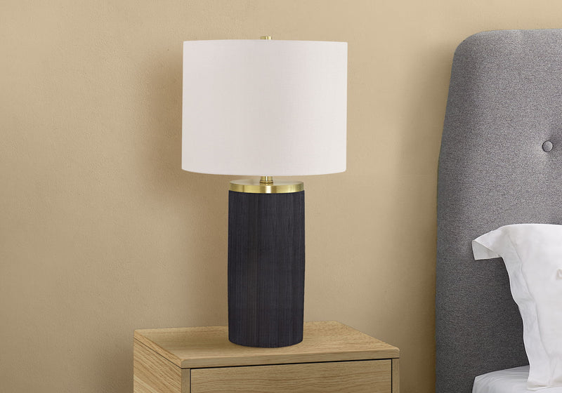 Lighting, Table Lamp, Concrete, Modern - Black