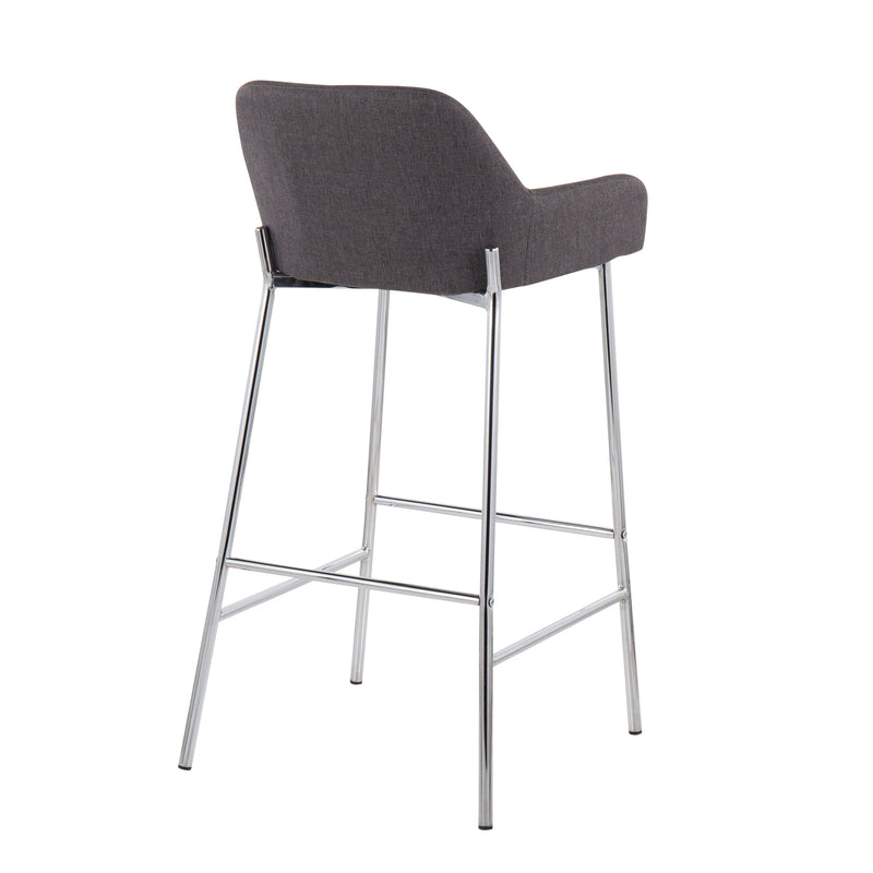 Daniella - Contemporary Fixed Height Bar Stool (Set of 2)