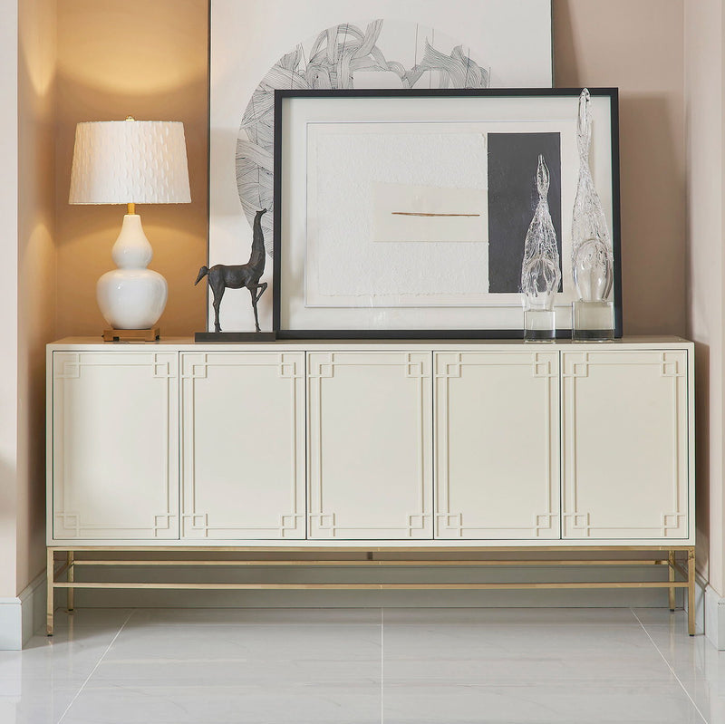 Gemini - Sideboard Storage Buffet - White Birch