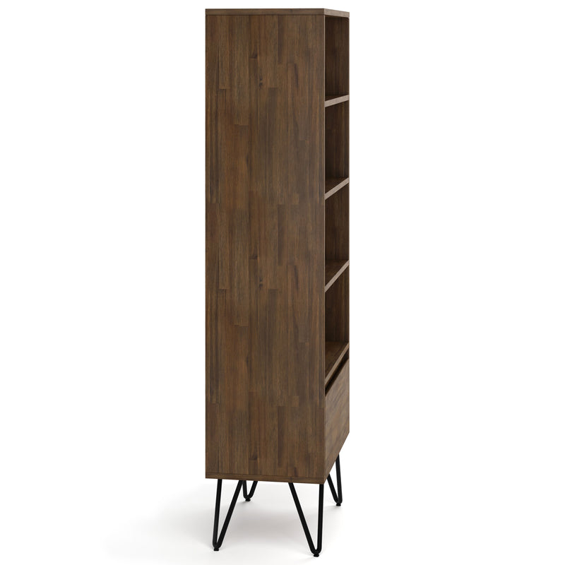 Chase - Tall Bookcase - Rustic Natural Aged Brown