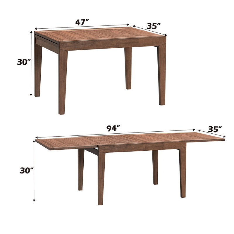 Mayah - Dining Table - Walnut Finish