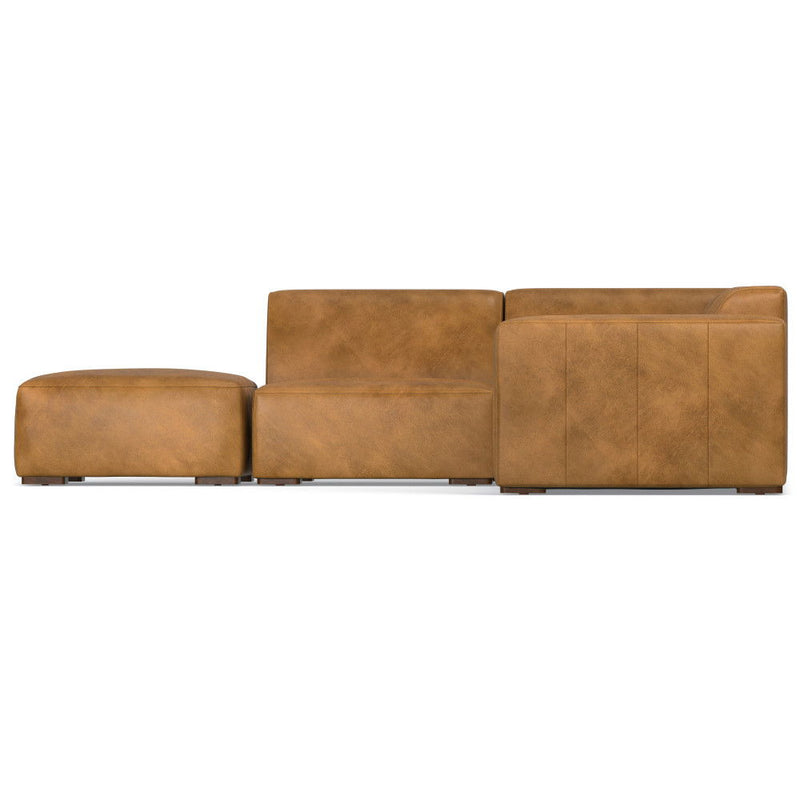 Rex - Handcrafted Sectional Sofa And Ottoman