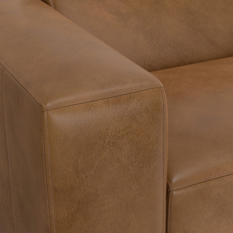 Rex - Left Arm Sofa Module - Brown