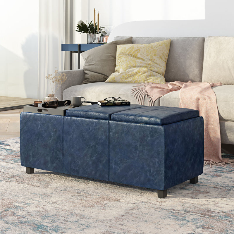 Avalon - Upholstered Storage Ottoman