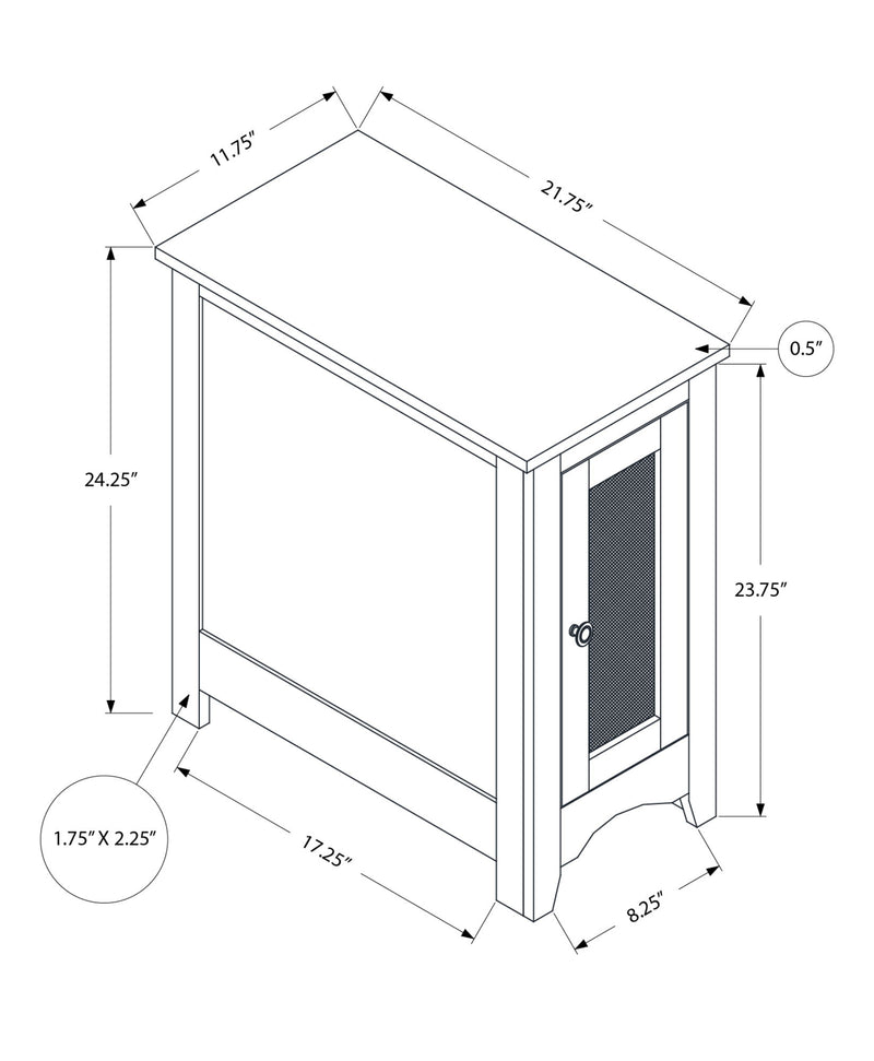 Accent End Table Transitional Versatile Design