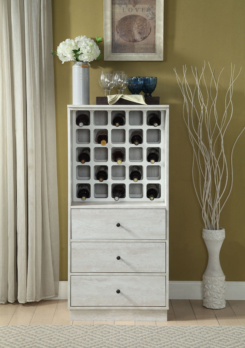 Wiesta - Wine Cabinet - Antique White