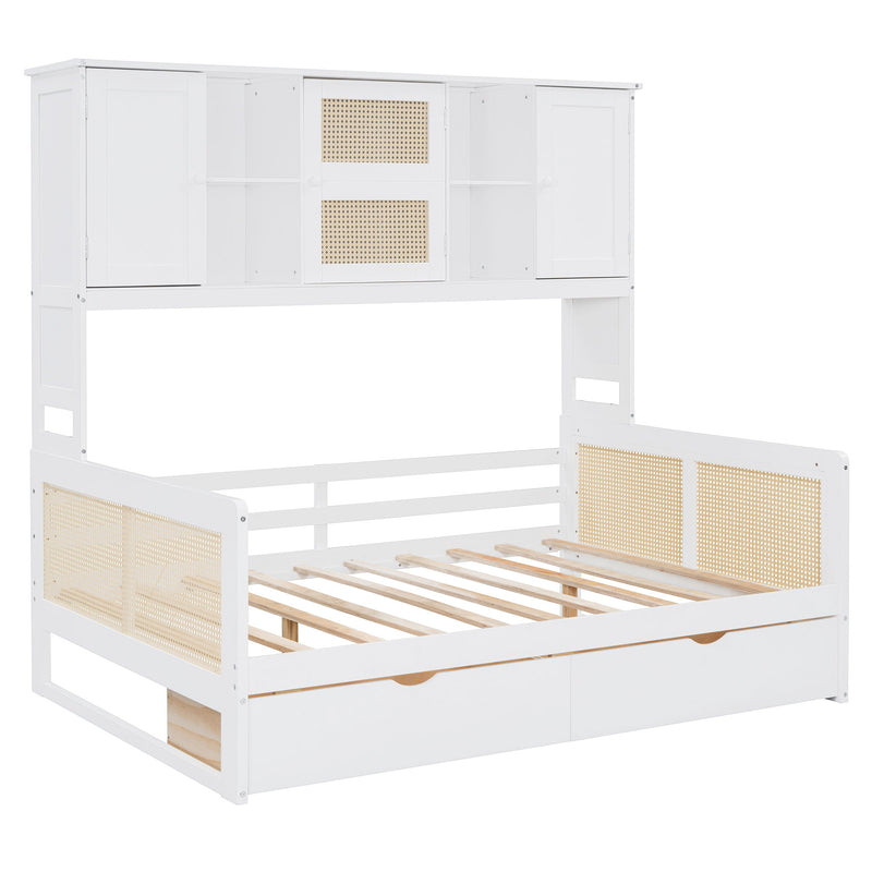 Daybed And All In One Cabinet And Shelf