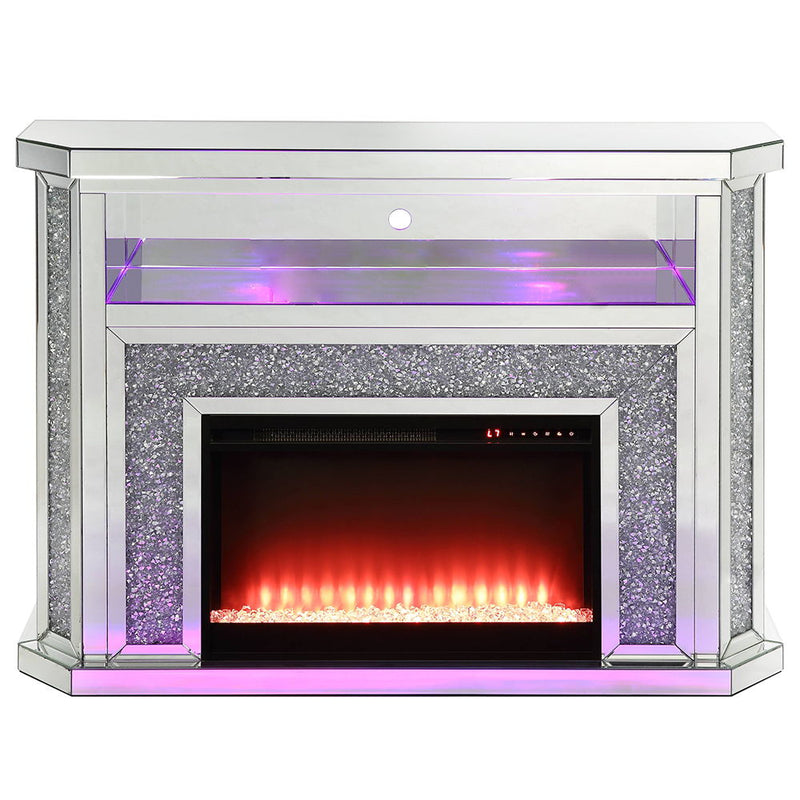 Noralie - Fireplace - Mirrored - 39"