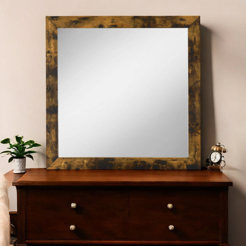 Juvanth - Rustic Mirror - Oak