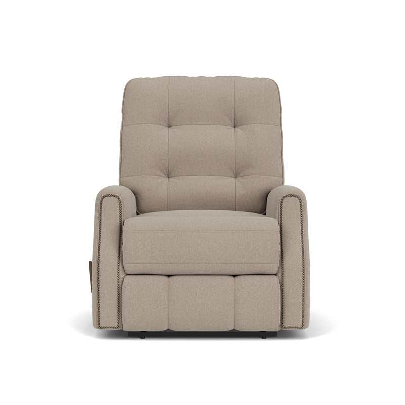 Devon - Recliner - Leather - Nailhead Trim