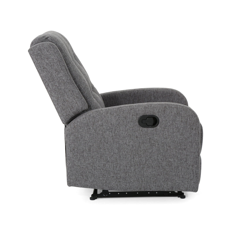 Manual Wide Standard Recliner - Charcoal