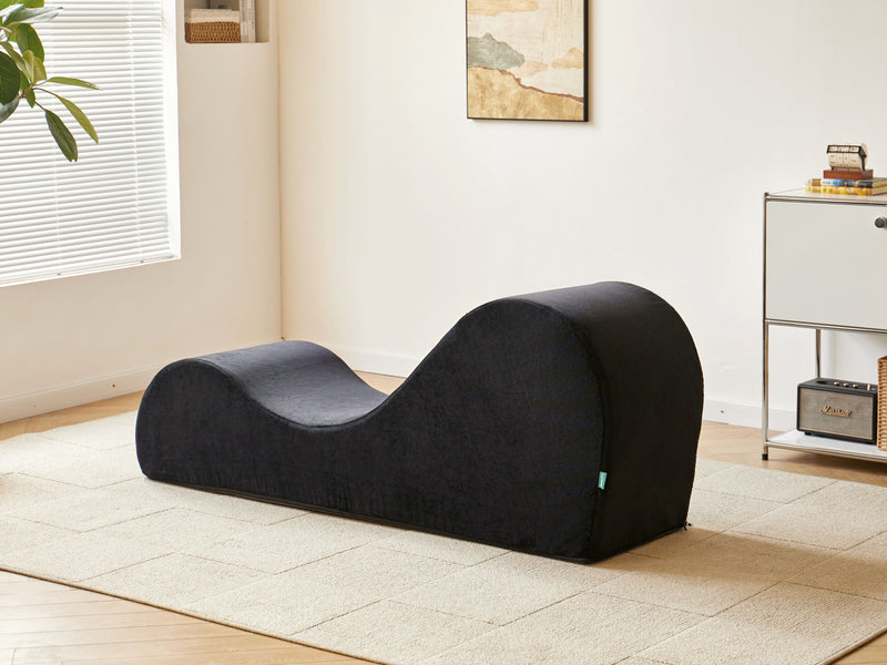 Solace - Chaise Lounge Chair Relaxation, Ergonomic Design With Soft Yet Firm High Density Foam Core