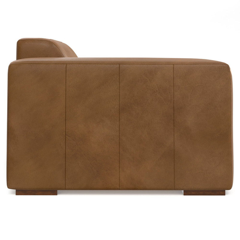 Rex - Left Arm Sofa Module - Brown