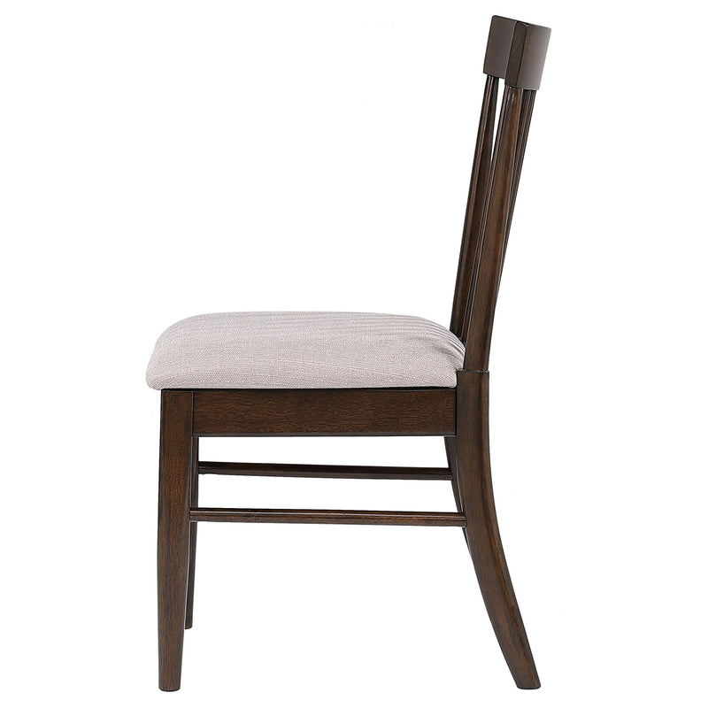 Everton - Wood Dining Side Chair (Set of 2) - Dark Walnut