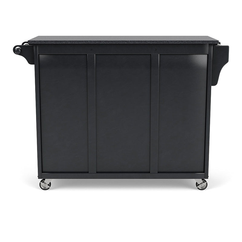 Create-A-Cart - Kitchen Cart With Black Granite Top