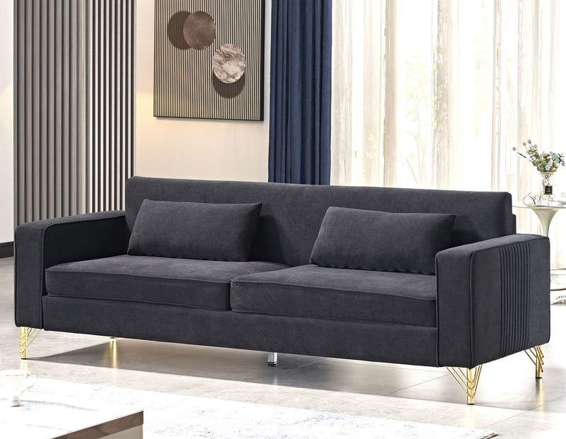 Aesthetic 3 Seater Couch With Classic Modern Appeal And Luxurious Soft Comfort