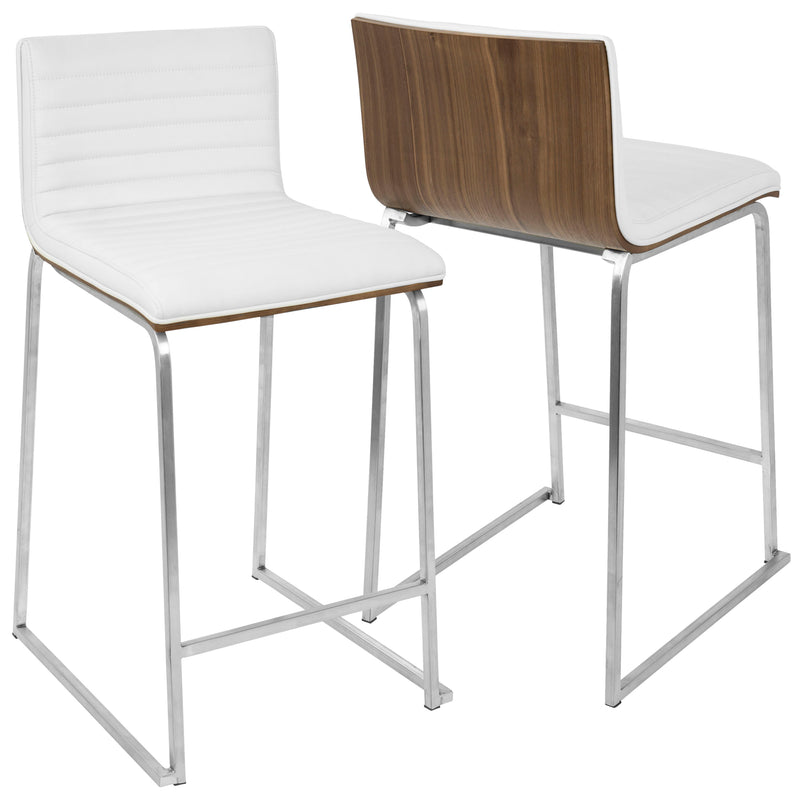 Mara - Contemporary Elegant Design Counter Stool (Set of 2)