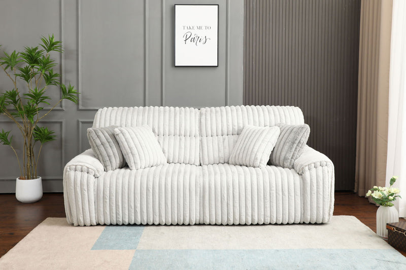 Jaya - Power Motion Sofa With Sleeper & USB Port - Mondo Gray