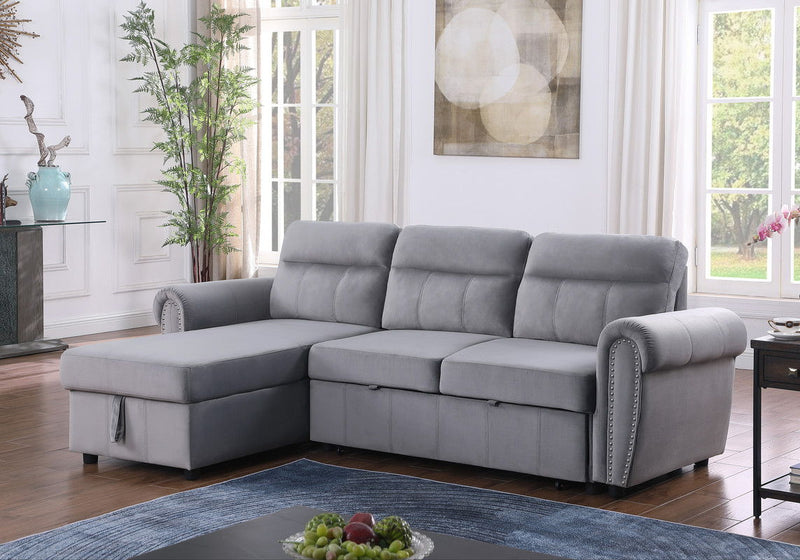 Ashton - Reversible Sleeper Sectional Sofa Chaise