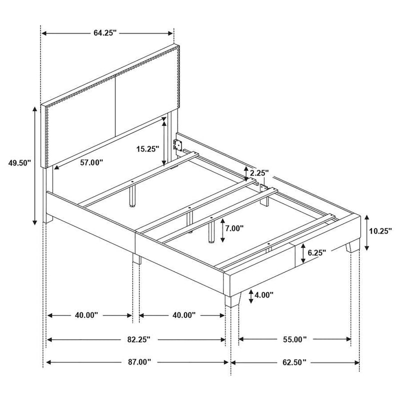 Boyd - Upholstered Panel Bed