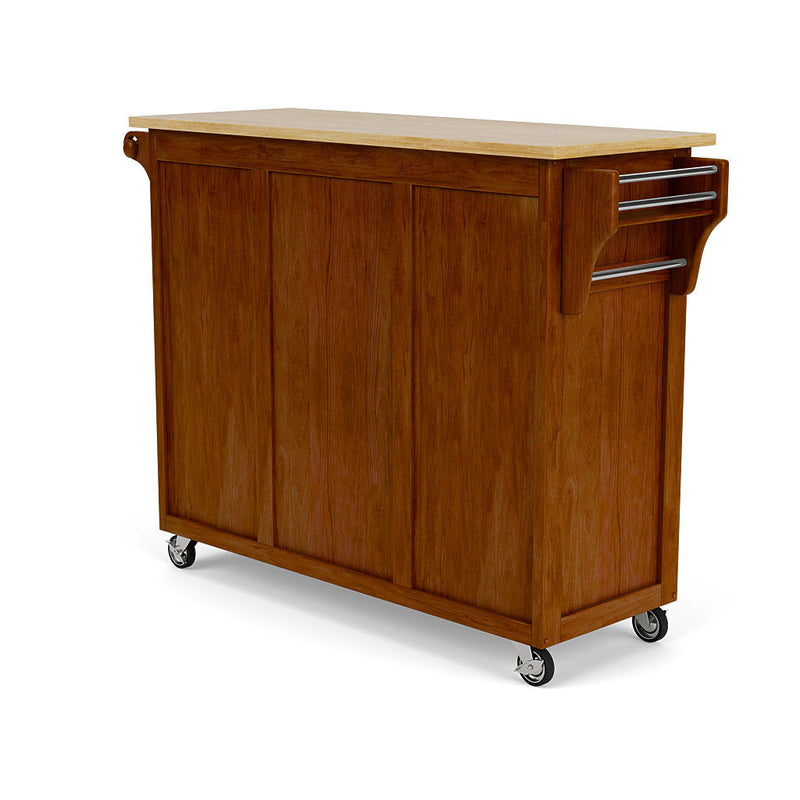 Create-A-Cart - Kitchen Cart - Natural Wood Top