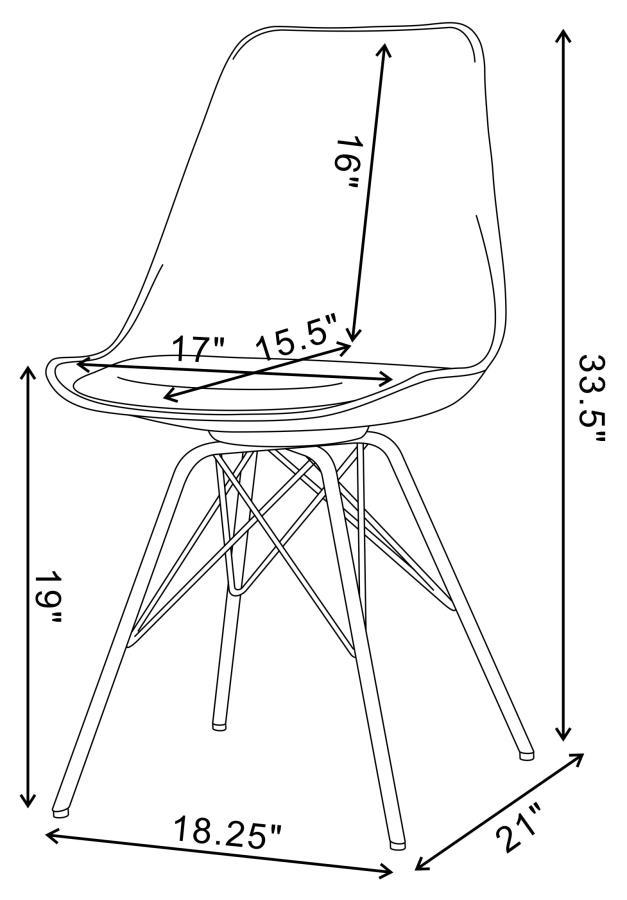 Juniper - Polypropylene Dining Side Chair (Set of 2)