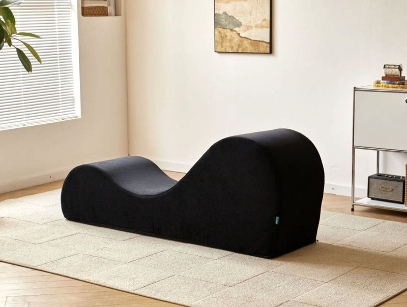 Solace - Chaise Lounge Chair Relaxation, Ergonomic Design With Soft Yet Firm High Density Foam Core