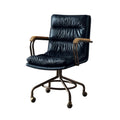 Harith - Retro Top Grain Leather Office Chair