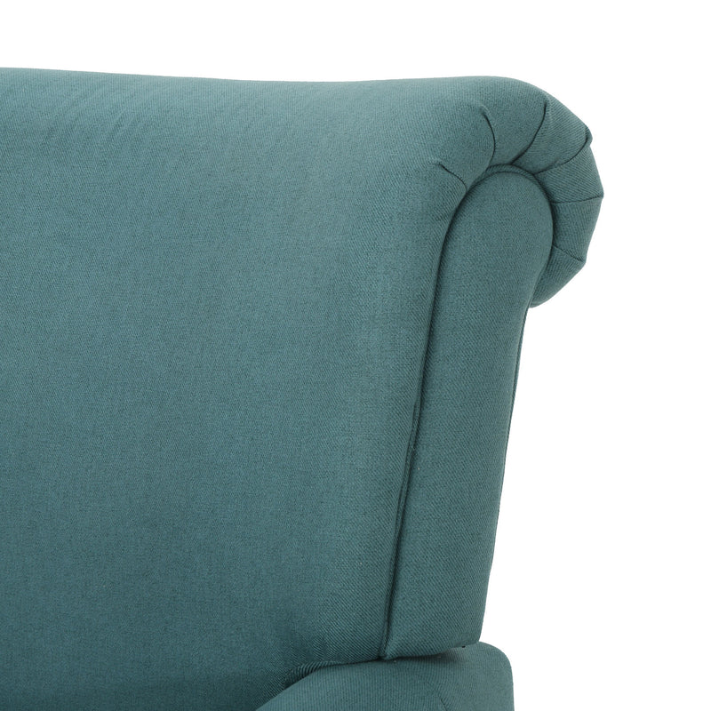 Wide Manual Standard Recliner - Teal