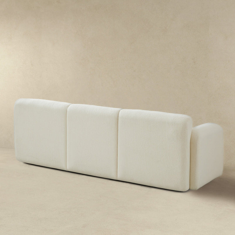 Simone - Sofa - Cream / White