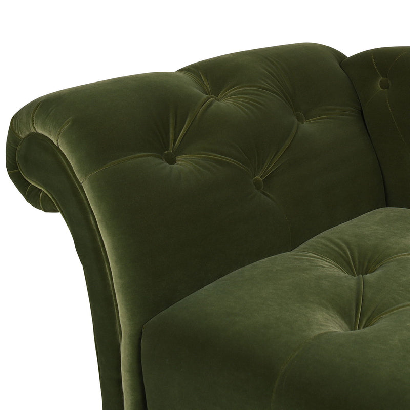 Samuel - Tufted Roll Arm Chaise Lounge