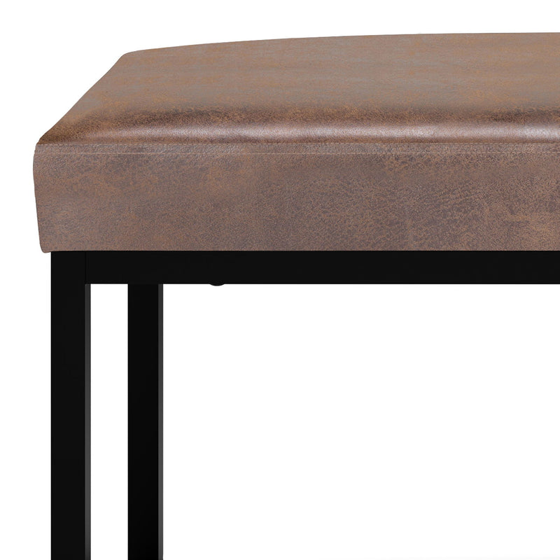 Reynolds - Bench - Distressed Chestnut Brown