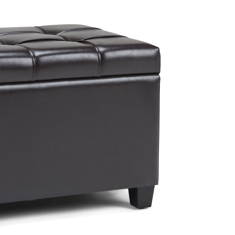 Sienna - Upholstered Storage Ottoman Bench