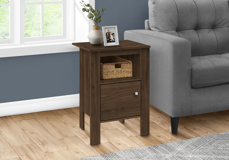 Accent Nightstands, Storage, Transitional - Walnut