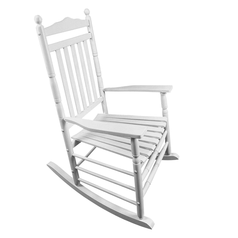 Balcony Porch Adult Rocking Wood Chair