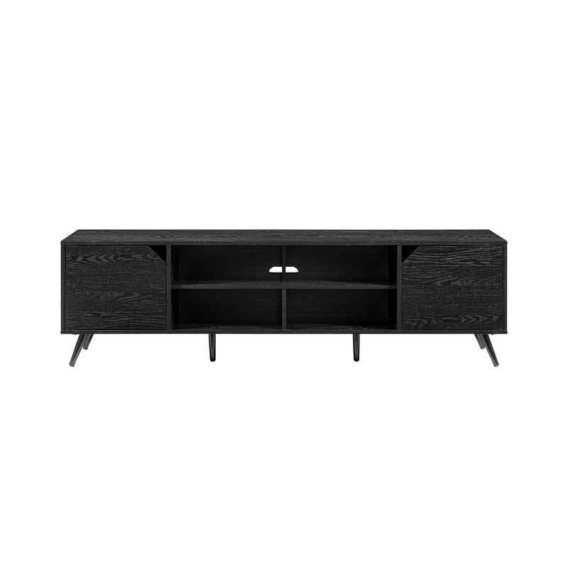 Contemporary 2 Door Minimalist TV Stand