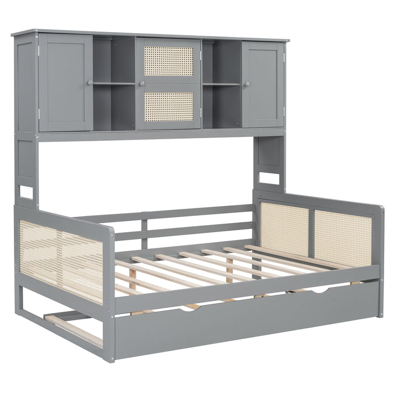 Daybed And All In One Cabinet And Shelf