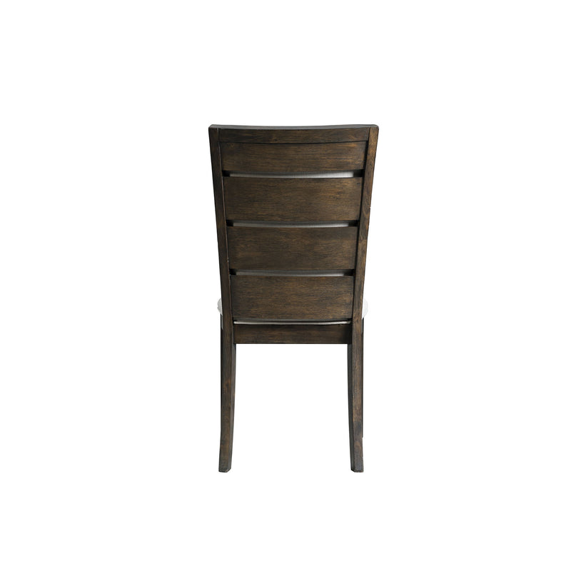 Grady - Slat Back Side Chair (Set of 2) - Dark Walnut