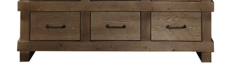 Adams - Anqtique Dresser - Brown Oak