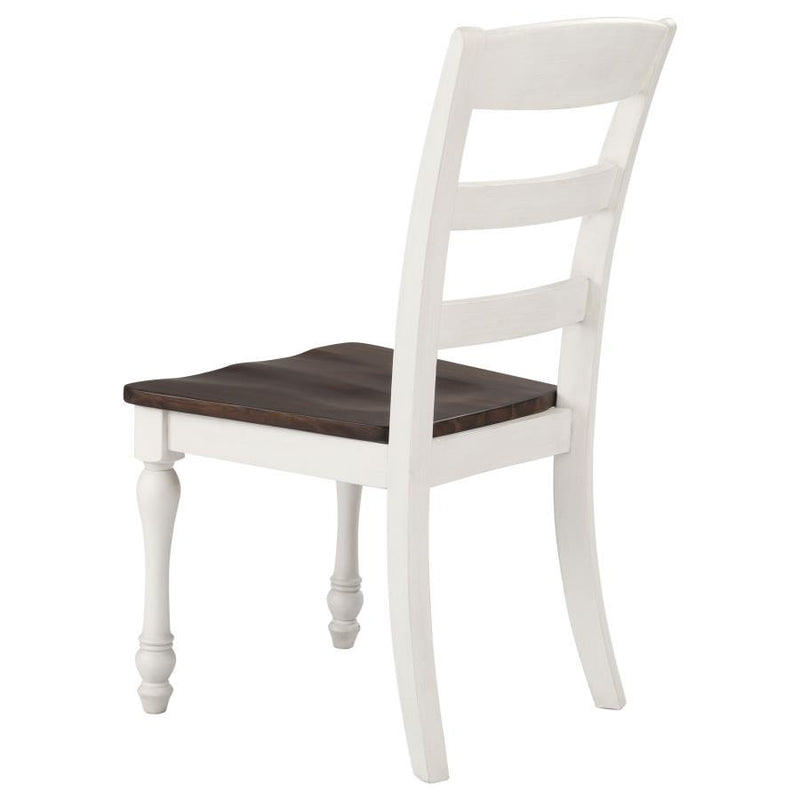 Madelyn - Wood Dining Side Chair (Set of 2) - Coastal White