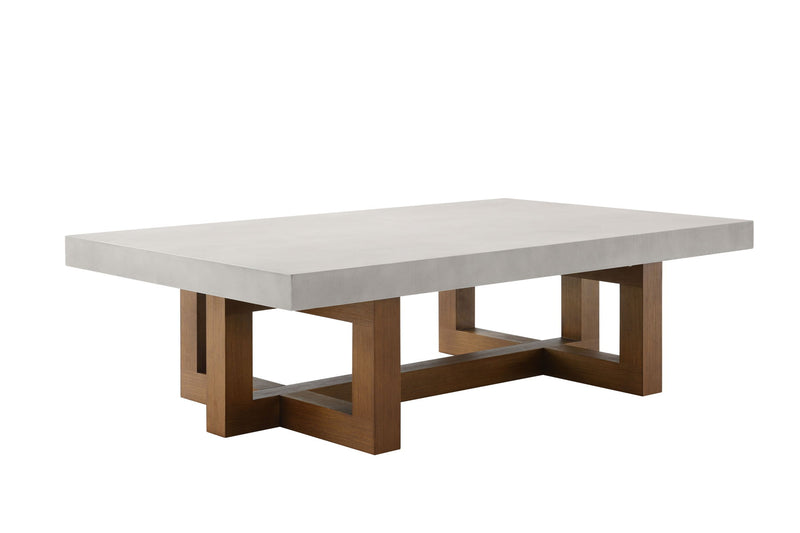 Keven - Faux Concrete Top Table