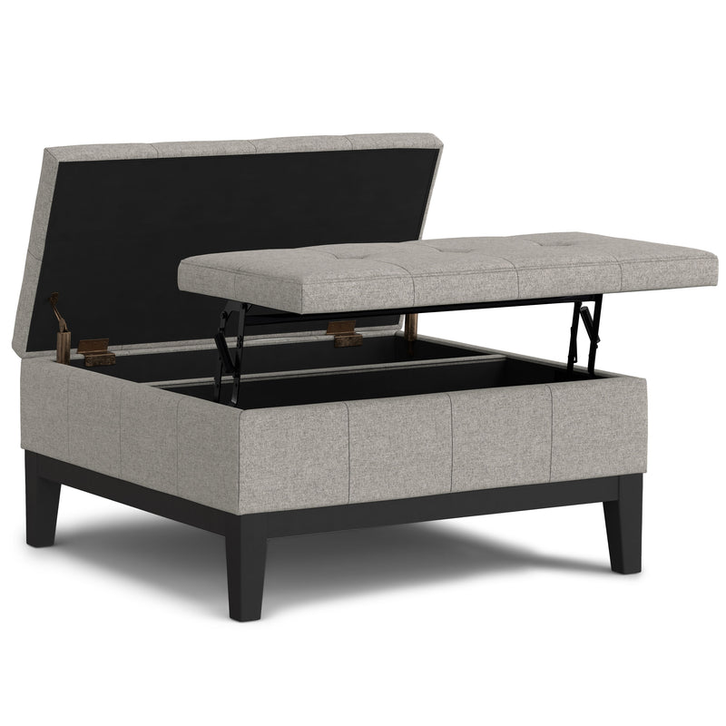 Dover - Multifunctional Lift Top Coffee Table Storage Ottoman