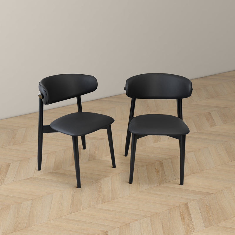 Korb - Dining Chair (Set of 2) - Black