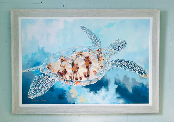 Over The Reef - Coastal Art - Oversized