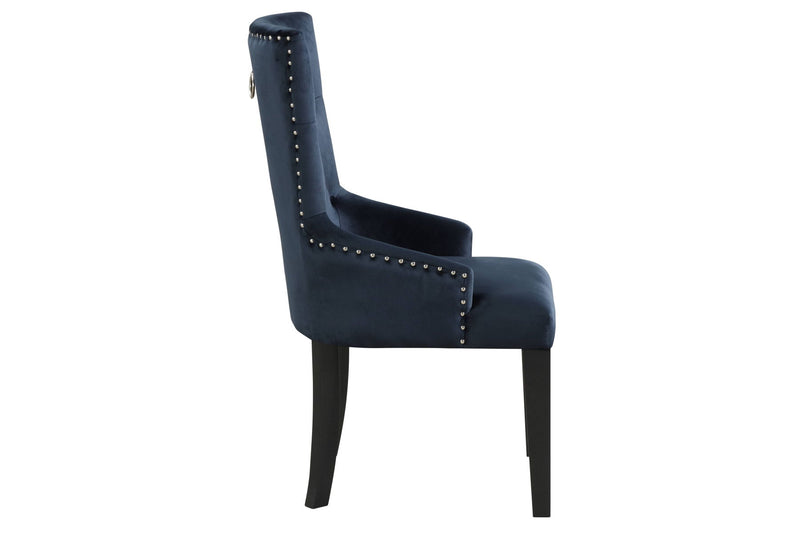 Varian II - Side Chair - Dark Navy