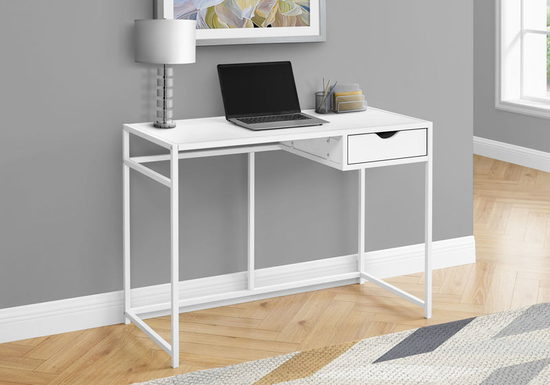 Computer Desk For Home Office, 1 Storage Drawer, Contemporary & Modern