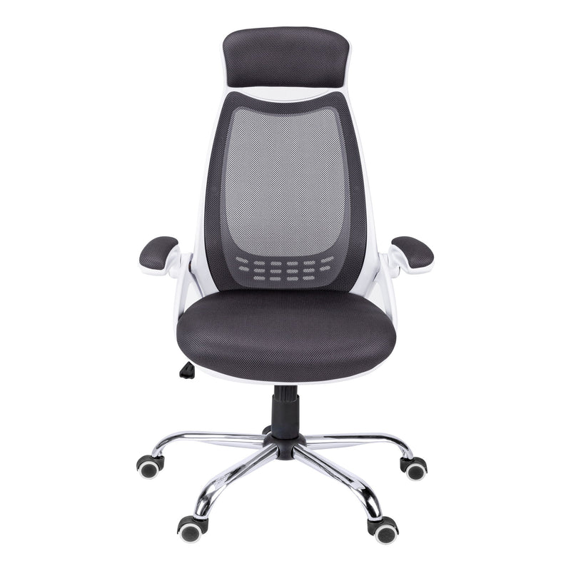 Office Chair, Adjustable Height, Swivel, Ergonomic, Armrests, Contemporary & Modern